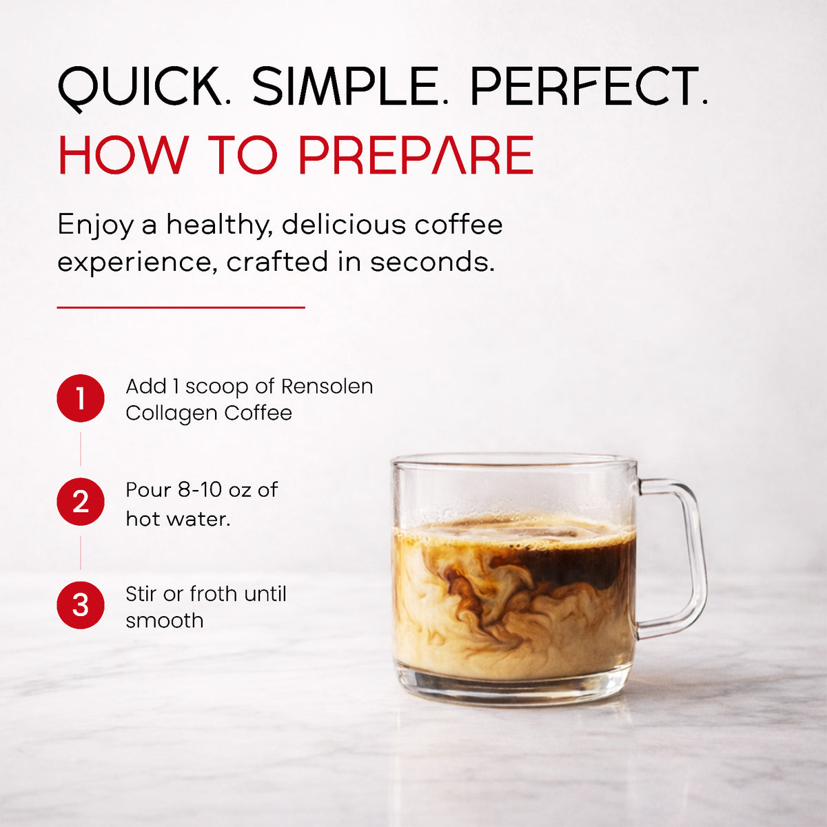 Rensolen coffee preparation