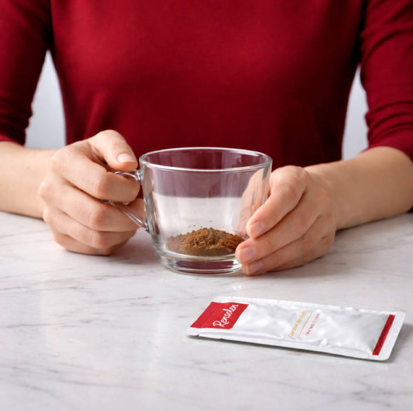Tear open a sachet
